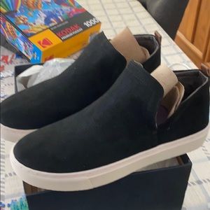 Black slip on Dr Scholl’s new never worn